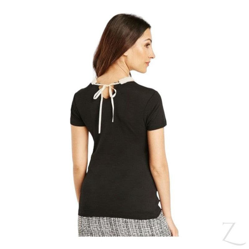 Buy-Ladies Lightweight T-Shirt | Pearly Neck | "Zia"-Online-in South Africa-on Zalemart