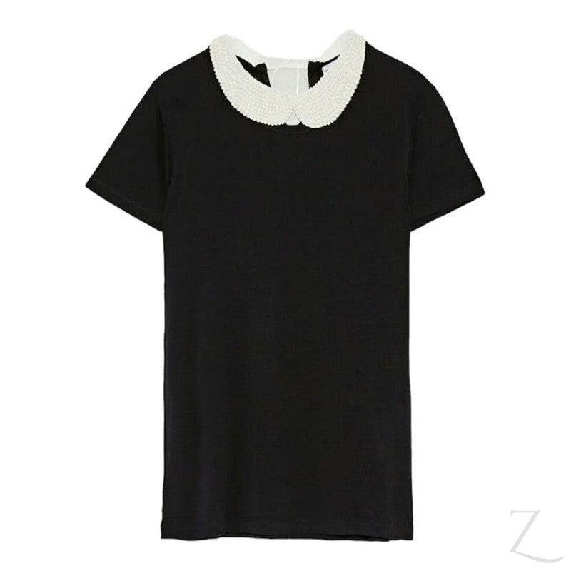Buy-Ladies Lightweight T-Shirt | Pearly Neck | "Zia"-Online-in South Africa-on Zalemart