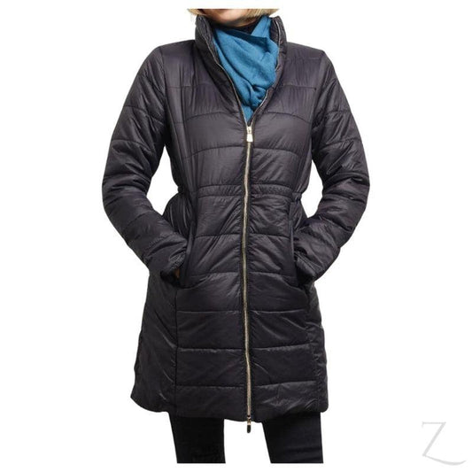 Buy-Ladies Long Puffer Jacket | "Impela"-Black-XS-Online-in South Africa-on Zalemart