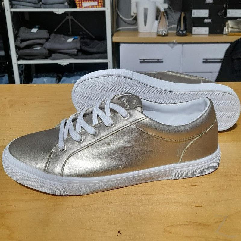 Buy-Ladies Metallic Sneakers | Lace Up | "Dube"-Online-in South Africa-on Zalemart