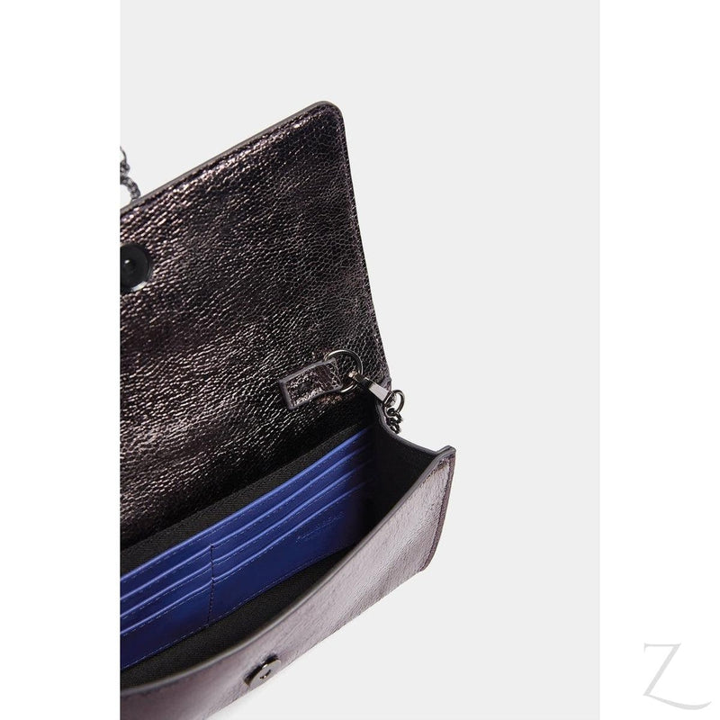 Buy-Ladies Mini Metallic Crossbody Handbag | "Dube"-Online-in South Africa-on Zalemart