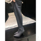 Buy-Ladies Over The Knee Stiletto Fabric Boots | "Zia"-Online-in South Africa-on Zalemart