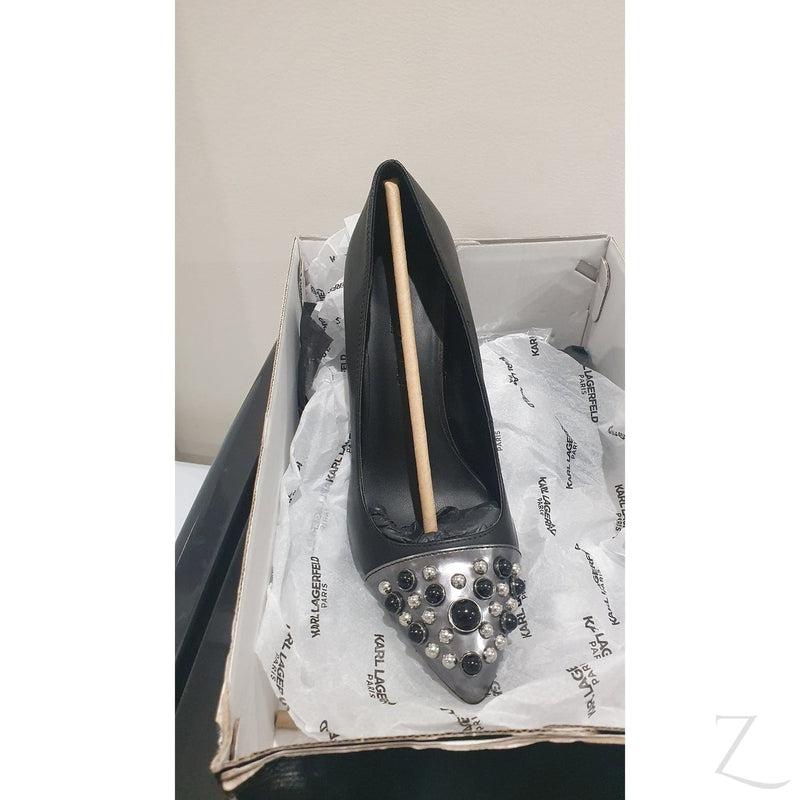 Buy-Ladies Pointed Toe Stiletto Heel Pumps | Studded | "Khulu"-Online-in South Africa-on Zalemart