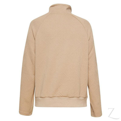 Buy-Ladies Snap Neck Sweatshirt | Quilted | "Wena" - B Grade-Online-in South Africa-on Zalemart