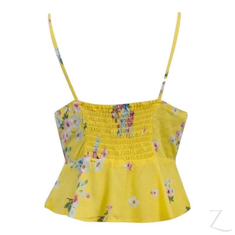 Buy-Ladies Strappy All-Over Print Top | "Oola"-Online-in South Africa-on Zalemart