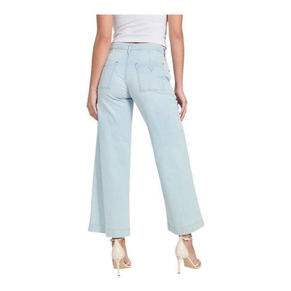 Buy-Ladies Stretchy Strong Wide Leg Denim Jeans | Cropped | "Gela" - B Grade-Online-in South Africa-on Zalemart