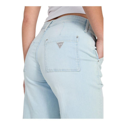Buy-Ladies Stretchy Strong Wide Leg Denim Jeans | Cropped | "Gela" - B Grade-Online-in South Africa-on Zalemart