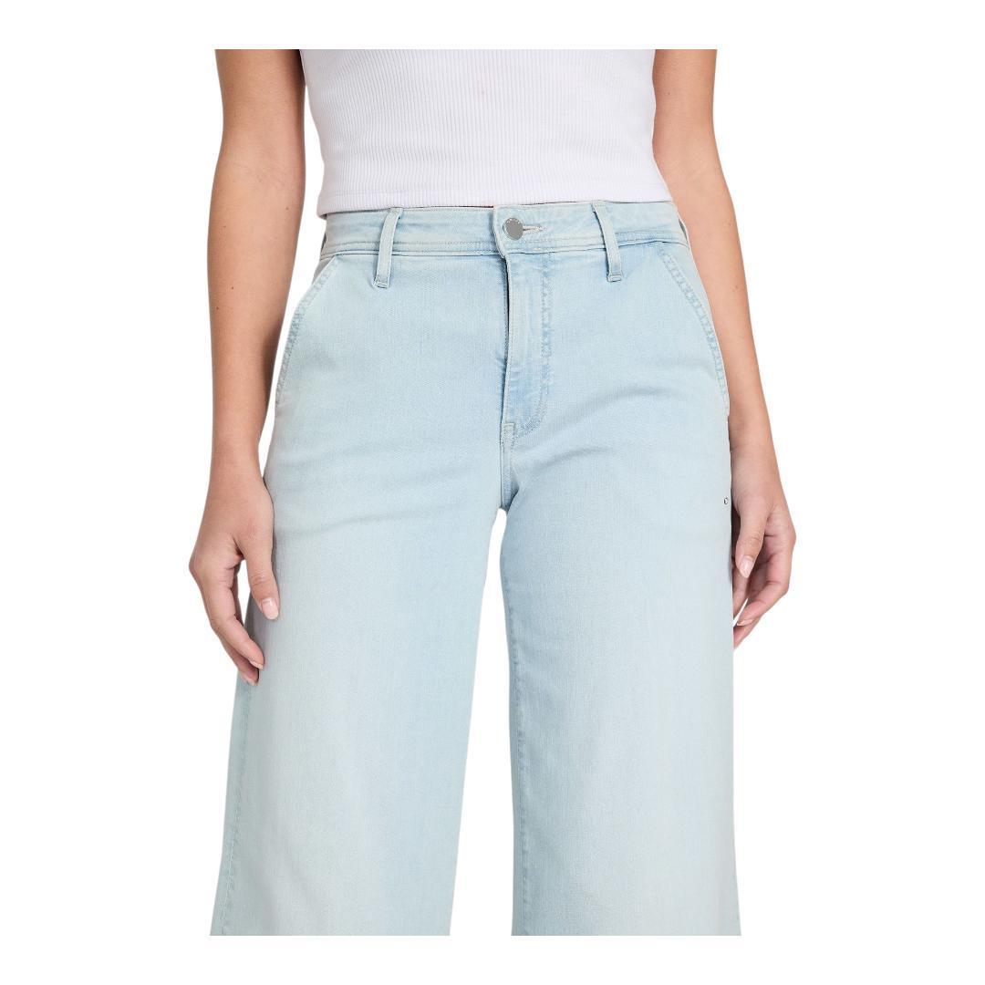 Buy-Ladies Stretchy Strong Wide Leg Denim Jeans | Cropped | "Gela" - B Grade-Online-in South Africa-on Zalemart