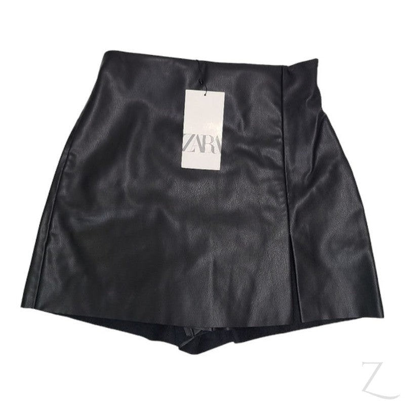 Buy-Ladies Strong Faux Leather Skirt | Skort | "Zia"-Online-in South Africa-on Zalemart