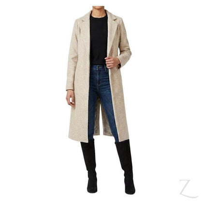 Buy-Ladies Strong Felt Textured Coat | Plain | "Zia" - A Grade-Light Beige-XS-Online-in South Africa-on Zalemart