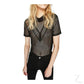 Buy-Ladies Studded Lace T-Shirt | Short Sleeve | "Zia"-Online-in South Africa-on Zalemart