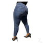 Buy-Ladies Super Skinny Slightly Stretchy Strong Ankle Grazer Denim Jeans | Frayed Hem | "Samina"-Online-in South Africa-on Zalemart