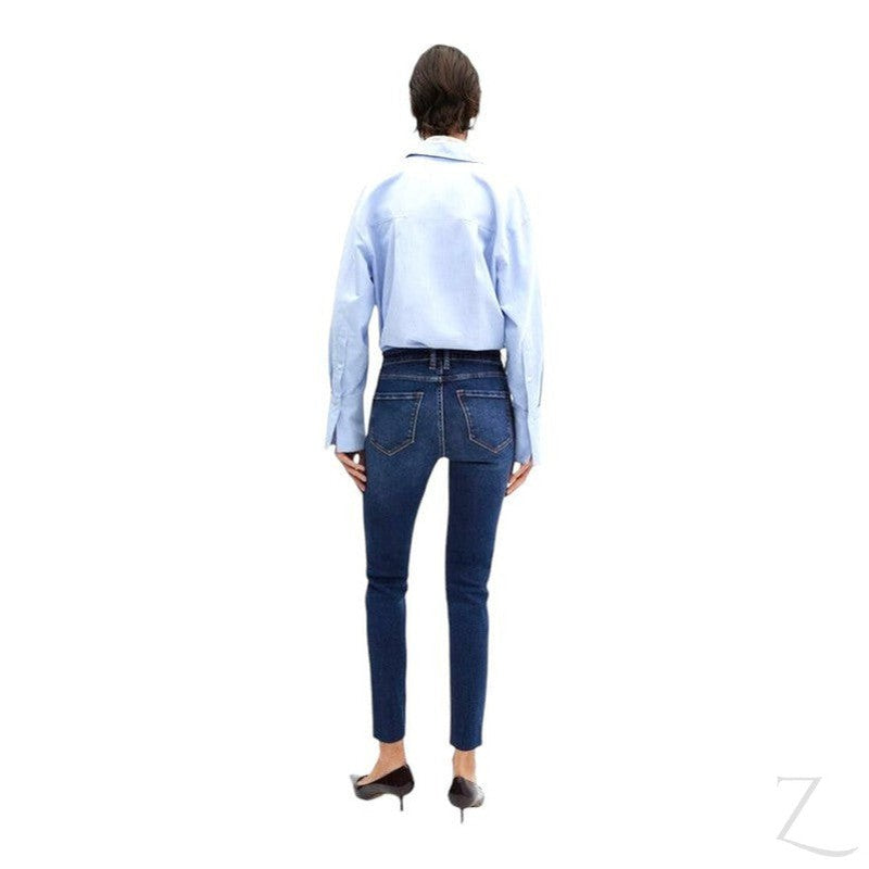 Buy-Ladies Super Skinny Stretchy Strong Denim Jeans | Cropped | "Sithelo"-Online-in South Africa-on Zalemart