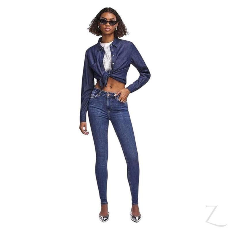 Buy-Ladies Super Skinny Strong Stretchy Denim Jeans | Plain | "Kita" - A Grade-Online-in South Africa-on Zalemart
