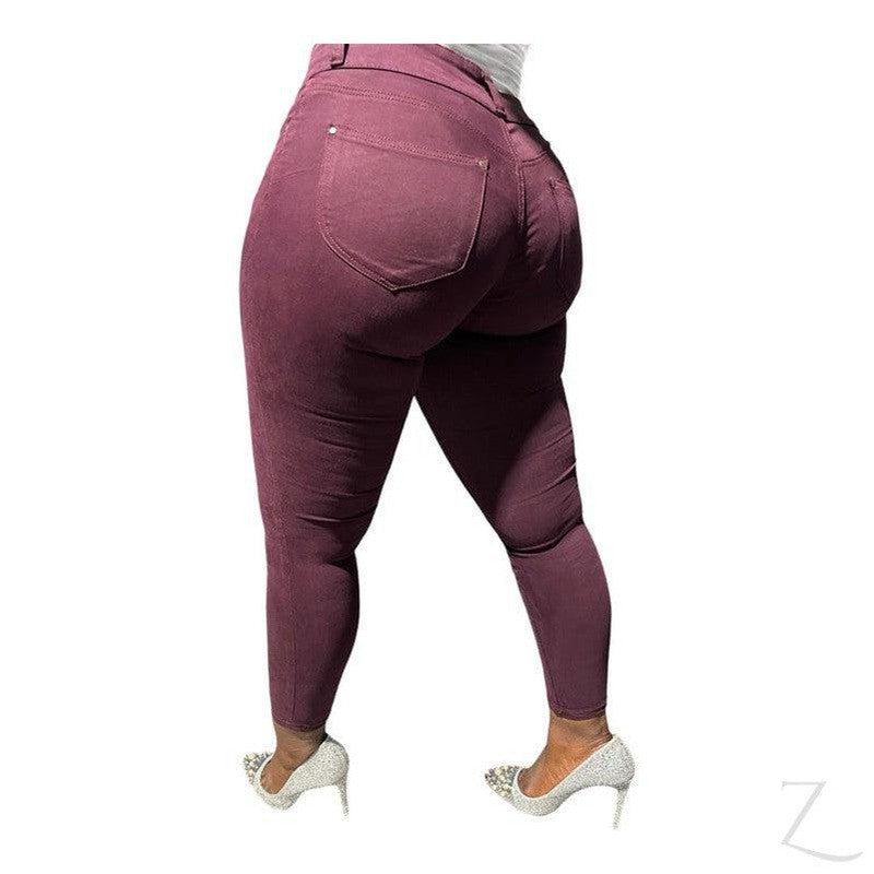 Buy-Ladies Super Skinny Super Stretchy Strong Denim Jeans | Plain | "Ibhuku"-Online-in South Africa-on Zalemart
