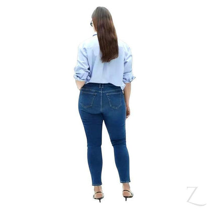 Buy-Ladies Super Skinny Super Strong Stretchy Denim Jeans | Plain | "Sithelo" - B Grade-Online-in South Africa-on Zalemart