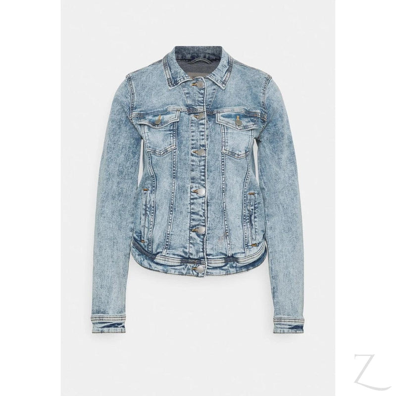 Buy-Ladies Super Stretchy Strong Denim Jacket | Ripped | "Lilly"-Online-in South Africa-on Zalemart