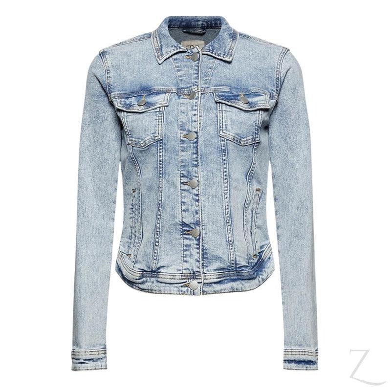 Buy-Ladies Super Stretchy Strong Denim Jacket | Ripped | "Lilly"-Online-in South Africa-on Zalemart