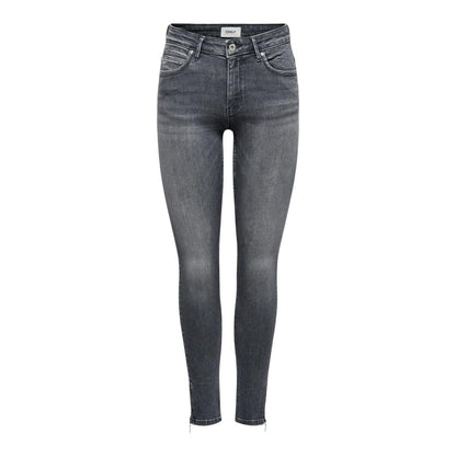 Buy-Ladies Super Stretchy Super Skinny Ankle Grazer Denim Jeans | Zip Detail | "Phela" - A Grade-Online-in South Africa-on Zalemart