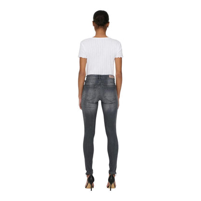 Buy-Ladies Super Stretchy Super Skinny Ankle Grazer Denim Jeans | Zip Detail | "Phela" - A Grade-Online-in South Africa-on Zalemart