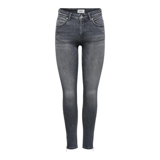 Buy-Ladies Super Stretchy Super Skinny Ankle Grazer Denim Jeans | Zip Detail | "Phela" - A Grade-Online-in South Africa-on Zalemart