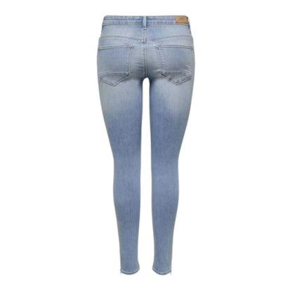 Buy-Ladies Super Stretchy Super Skinny Ankle Grazer Detailed Denim Jeans | Zip Detail | "Phela" - A Grade-Online-in South Africa-on Zalemart