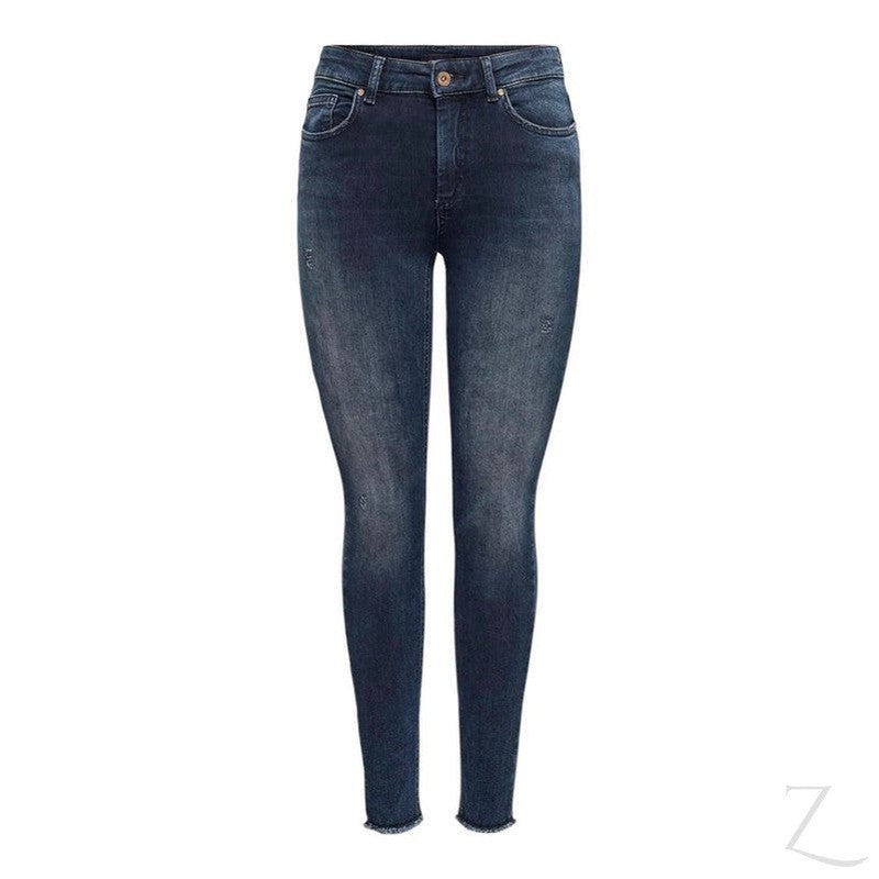 Buy-Ladies Super Stretchy Super Skinny Denim Jeans | Raw Hem | "Phela"-Online-in South Africa-on Zalemart