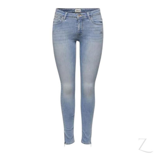 Buy-Ladies Super Stretchy Super Skinny Detailed Denim Jeans | Zip Detail | "Phela" - A Grade-Online-in South Africa-on Zalemart