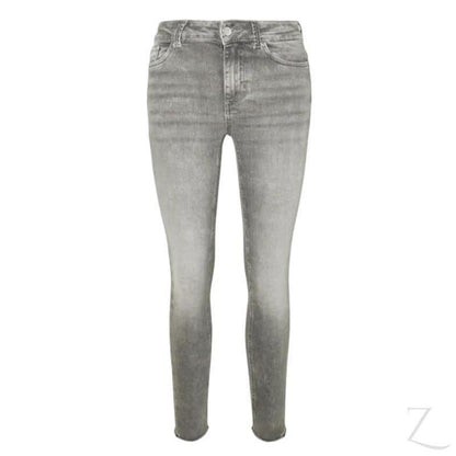 Buy-Ladies Super Stretchy Super Skinny Strong Denim Jeans | Fringed Hem | "Mbili" - B Grade-Online-in South Africa-on Zalemart