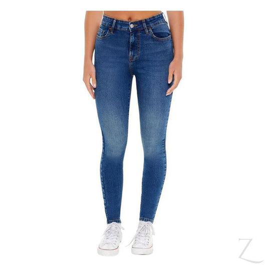 Buy-Ladies Super Stretchy Super Skinny Strong Denim Jeans | Plain | "Fele"-A Grade-Online-in South Africa-on Zalemart