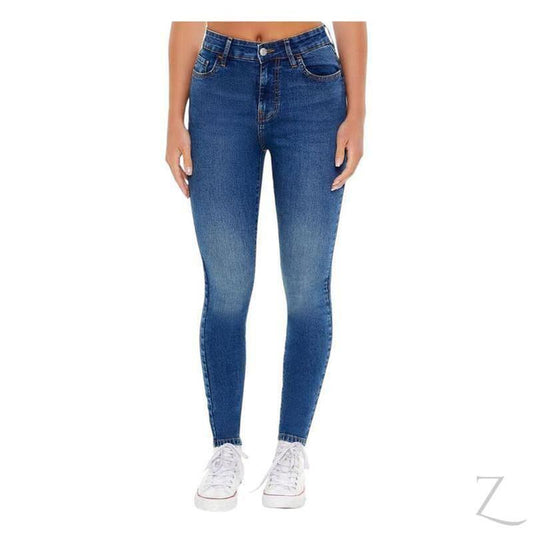 Buy-Ladies Super Stretchy Super Skinny Strong Denim Jeans | Plain | "Fele"-B Grade (Small rejects)-Online-in South Africa-on Zalemart