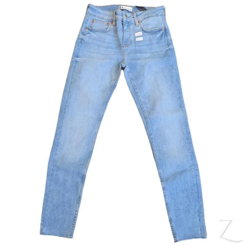 Buy-Ladies Super Stretchy Super Skinny Strong Denim Jeans | Slit Hem | "Zia" - A Grade-Online-in South Africa-on Zalemart