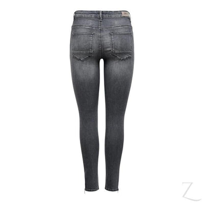 Buy-Ladies Super Stretchy Super Skinny Strong Denim Jeans | Zip Detail | "Phela" - B Grade-Online-in South Africa-on Zalemart