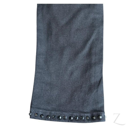 Buy-Ladies Super Stretchy Super Skinny Strong Push-Up Denim Jeans | Studded Hem | "Gugu" - A Grade-Online-in South Africa-on Zalemart