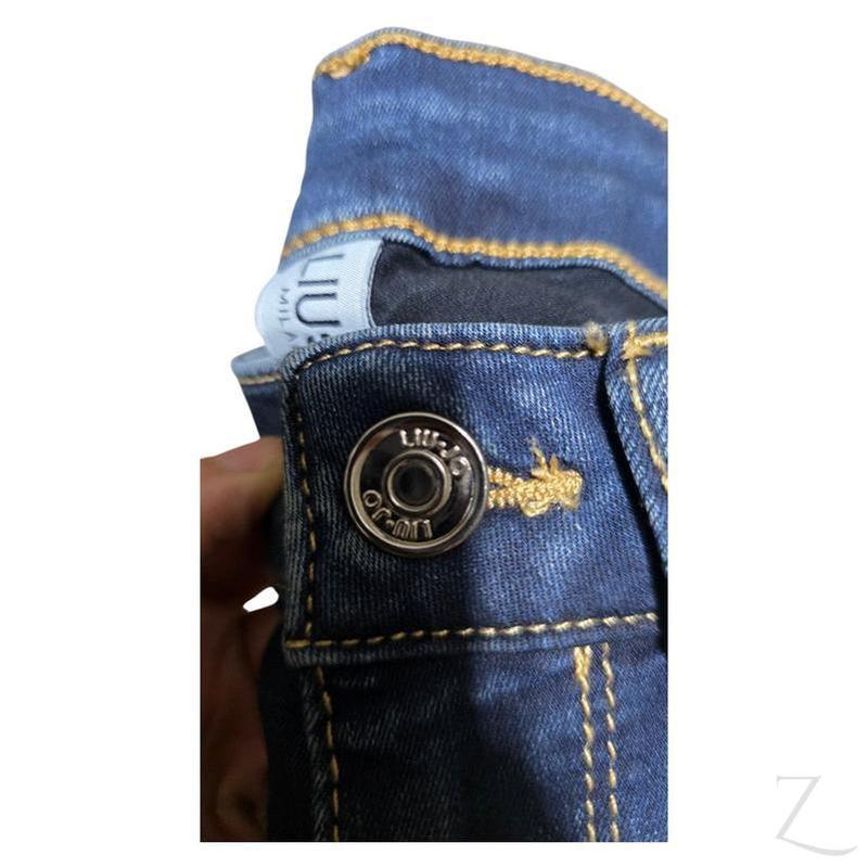 Buy-Ladies Super Stretchy Super Skinny Strong Push-Up Denim Jeans | Studded Hem | "Gugu" - A Grade-Online-in South Africa-on Zalemart