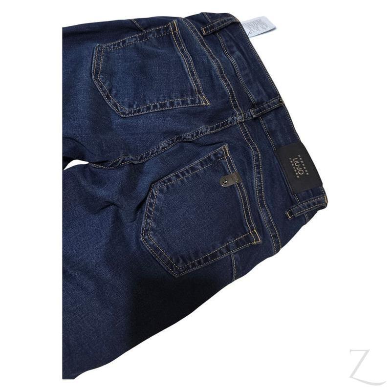Buy-Ladies Super Stretchy Super Skinny Strong Push-Up Denim Jeans | Studded Hem | "Gugu" - A Grade-Online-in South Africa-on Zalemart