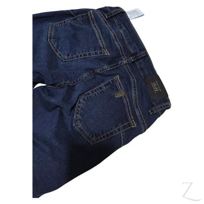 Buy-Ladies Super Stretchy Super Skinny Strong Push-Up Denim Jeans | Studded Hem | "Gugu" - A Grade-Online-in South Africa-on Zalemart