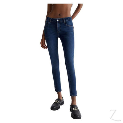 Buy-Ladies Super Stretchy Super Skinny Strong Push-Up Denim Jeans | Studded Hem | "Gugu" - A Grade-Online-in South Africa-on Zalemart
