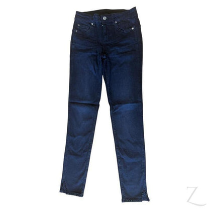Buy-Ladies Super Stretchy Super Skinny Strong Push-Up Denim Jeans | Studded Hem | "Gugu" - A Grade-Online-in South Africa-on Zalemart