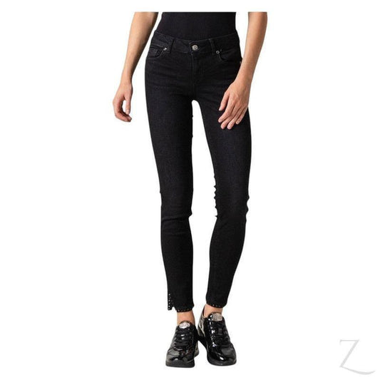 Buy-Ladies Super Stretchy Super Skinny Strong Push-Up Denim Jeans | Studded Hem | "Gugu"-A Grade-Online-in South Africa-on Zalemart
