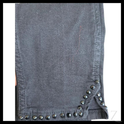 Buy-Ladies Super Stretchy Super Skinny Strong Push-Up Denim Jeans | Studded Hem | "Gugu" - B Grade-Online-in South Africa-on Zalemart