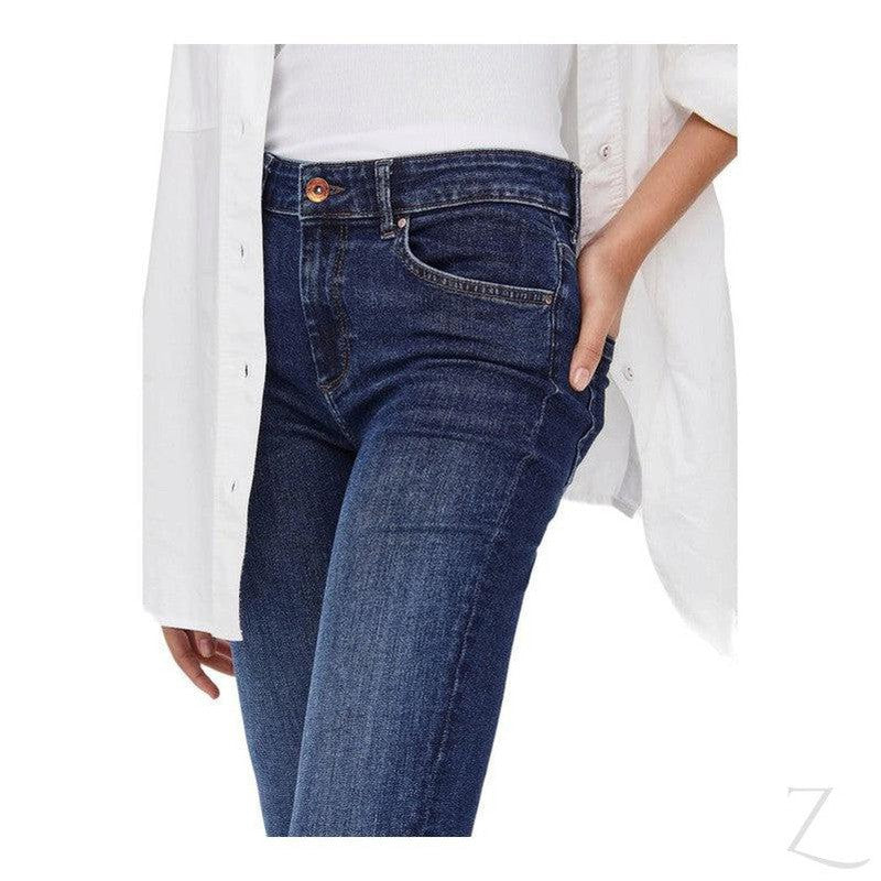 Buy-Ladies Super Stretchy Super Skinny Super Strong Denim Jeans | Zip Detail | "Phela"-Online-in South Africa-on Zalemart
