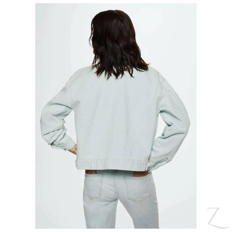 Buy-Ladies Super Strong Patch Pocket Denim Jacket | Plain | "Sithelo"-Online-in South Africa-on Zalemart