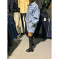 Buy-Ladies Super Strong Puff Sleeve Denim Dress | Short | "Liwe"-Online-in South Africa-on Zalemart