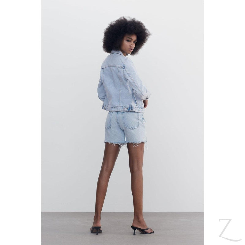 Buy-Ladies Super Strong Short Denim Jacket | Plain | "Zia"-Online-in South Africa-on Zalemart