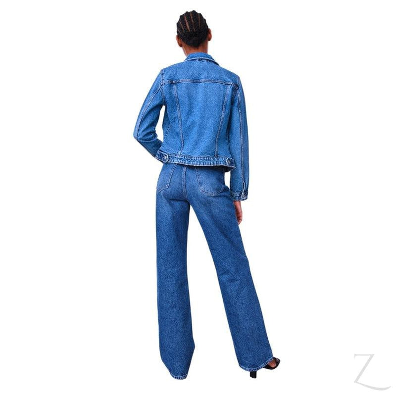 Buy-Ladies Super Strong Short Denim Jacket | Plain | "Zia"-Online-in South Africa-on Zalemart