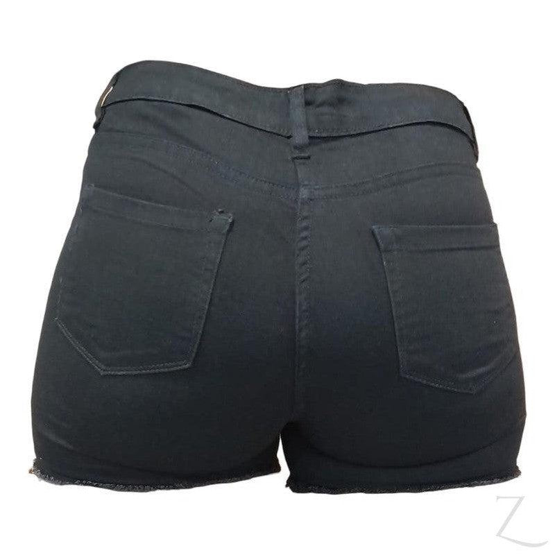 Buy-Ladies Super Strong Stretchy Denim Shorts | "Cope"-Online-in South Africa-on Zalemart