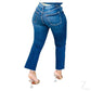 Buy-Ladies Super Strong Stretchy Flared Denim Jeans | Cropped | "Zia"-Online-in South Africa-on Zalemart