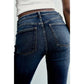 Buy-Ladies Super Strong Stretchy Flared Denim Jeans | Cropped | "Zia"-Online-in South Africa-on Zalemart