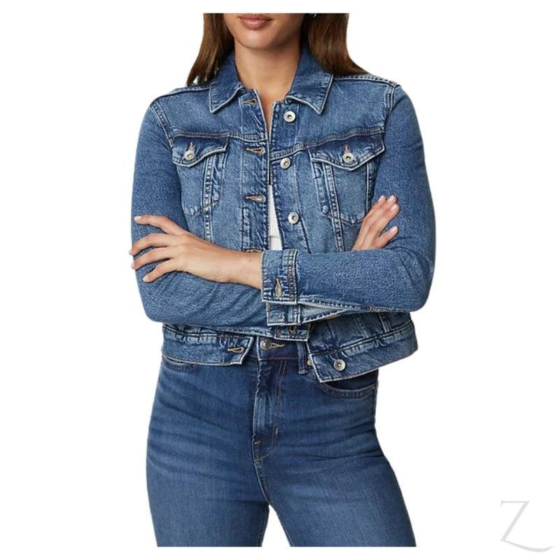 Buy-Ladies Super Strong Stretchy Short Denim Jacket | "MS"-Online-in South Africa-on Zalemart